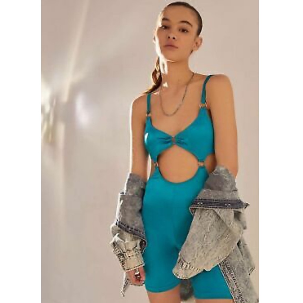 NWT Motel Rocks Jaso cutout unitard